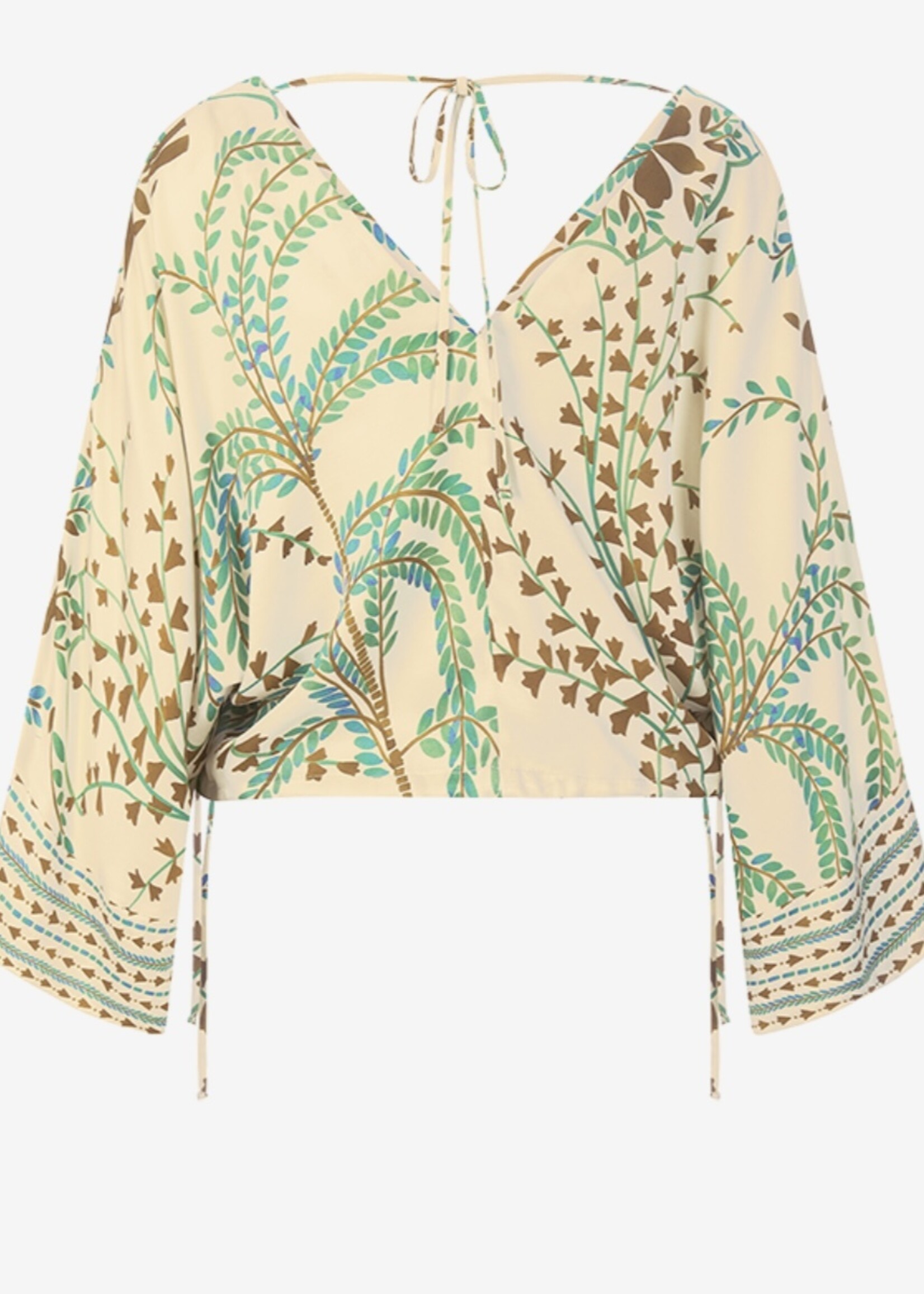 Blouse Dune Patterned