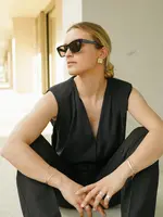 Tess Sleeveless Top Black