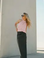 Solene Jeans Skirt Black