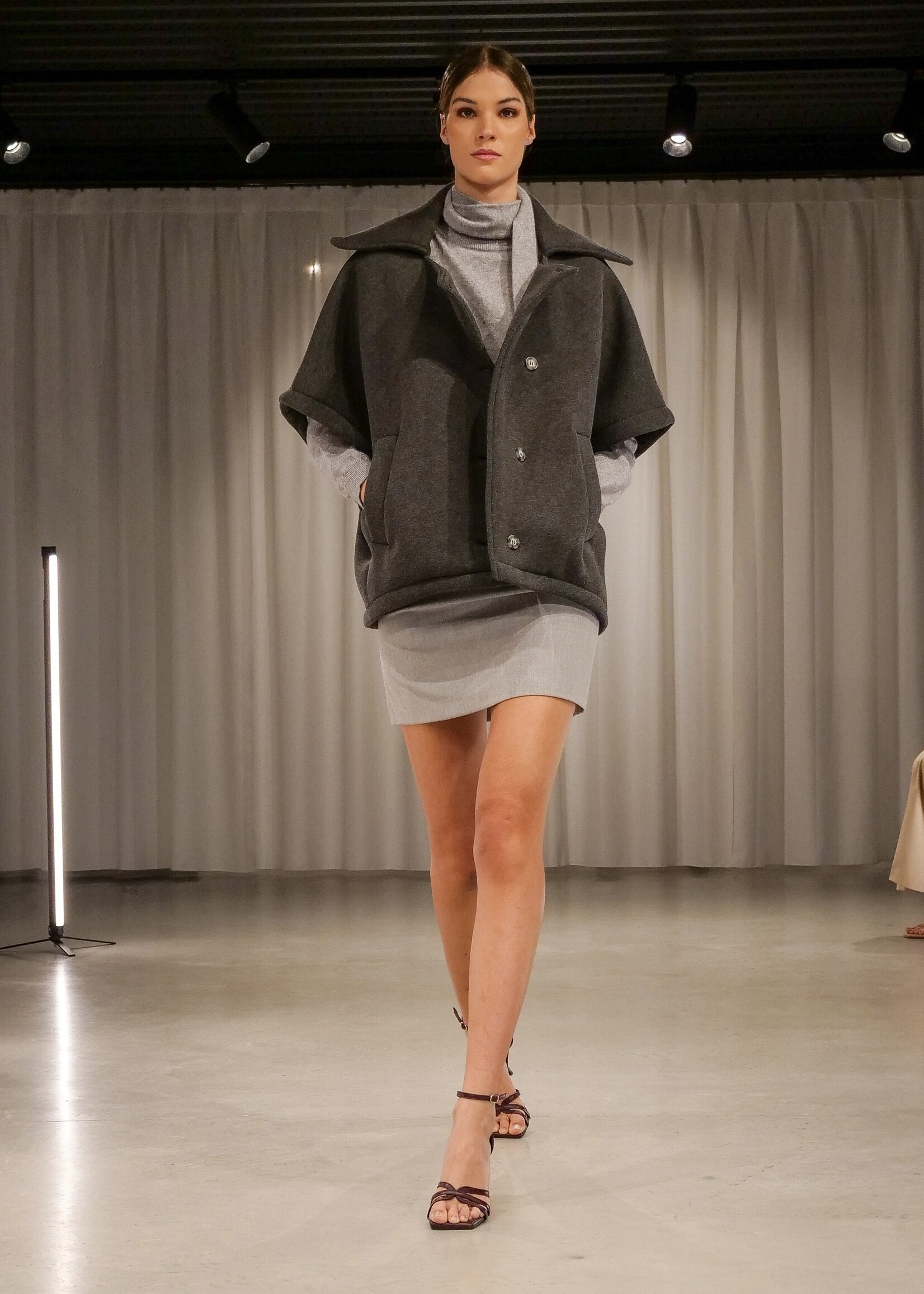 Rylee Vest Heavy Brushed Terry Grey