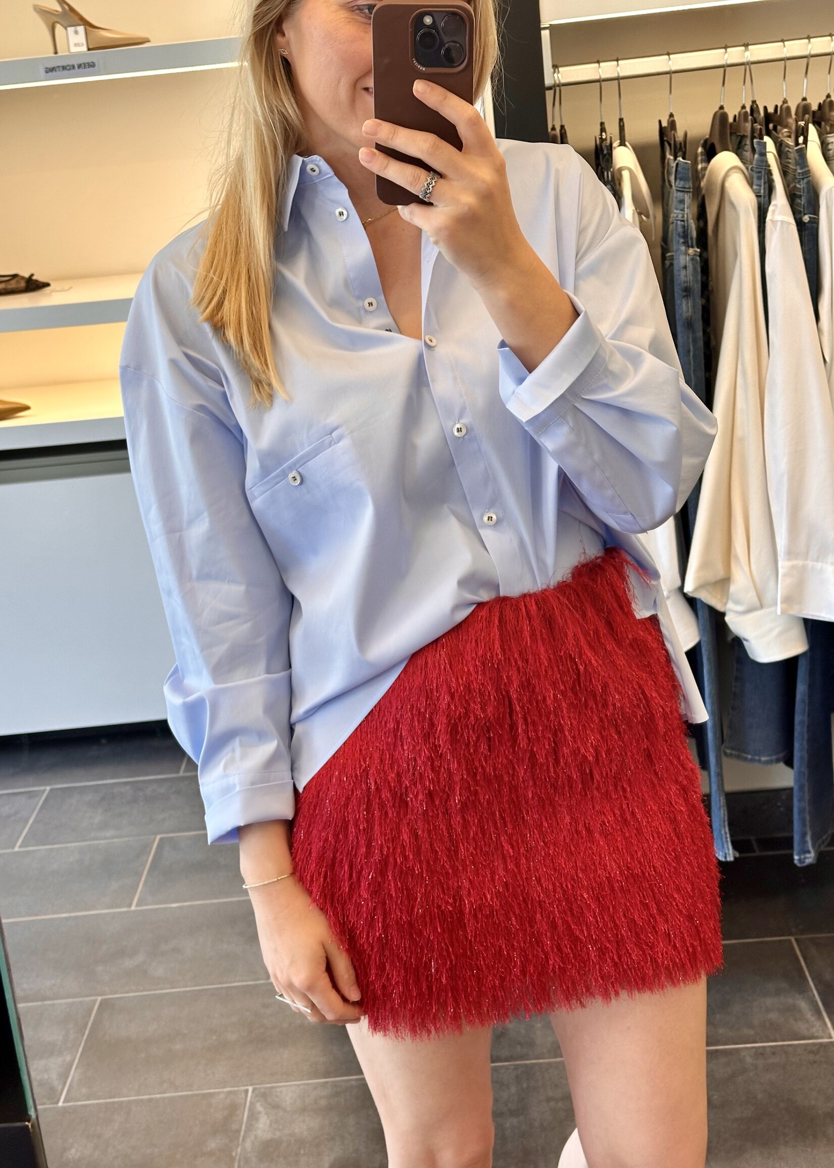 Skirt Swirl Pello Red