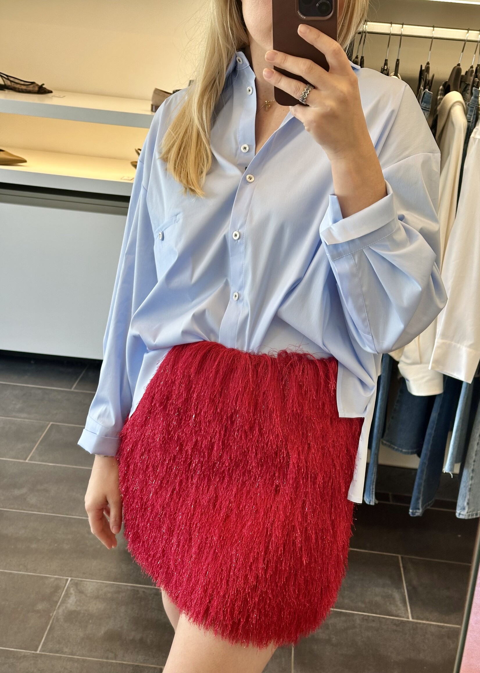 Skirt Swirl Pello Red