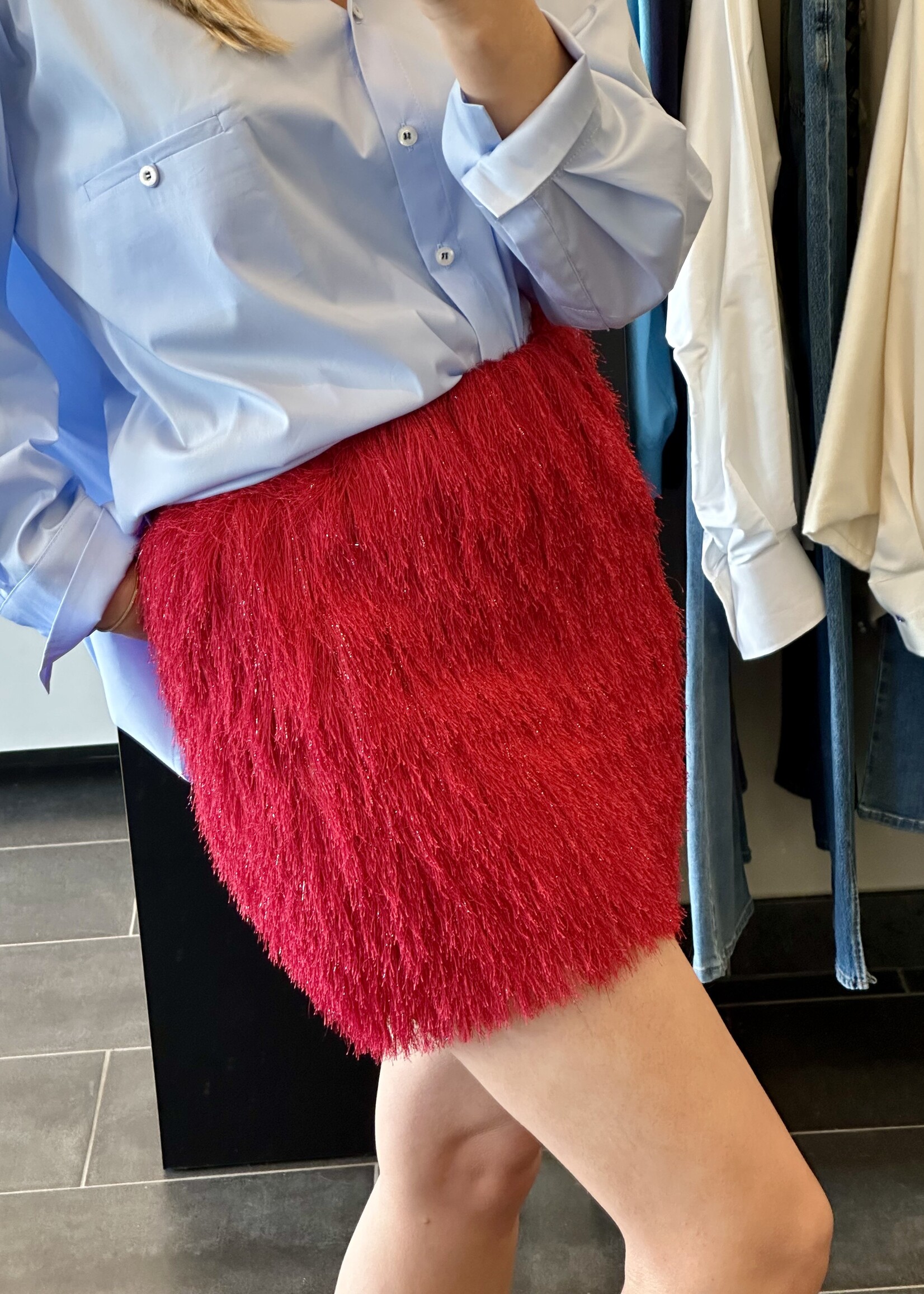 Skirt Swirl Pello Red