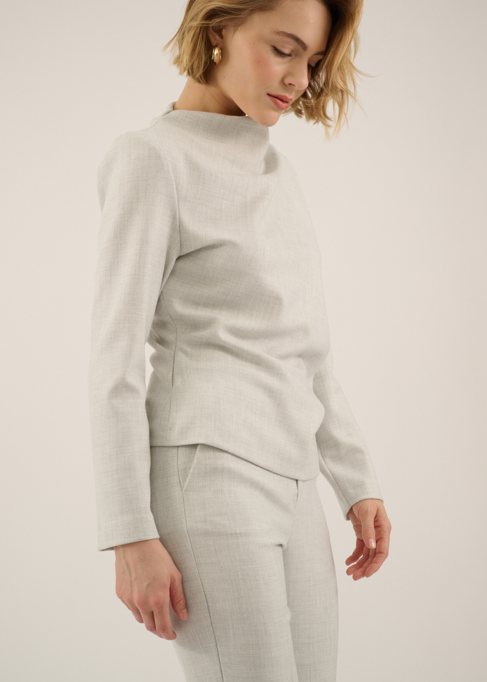 Maxine Top Mist Grey