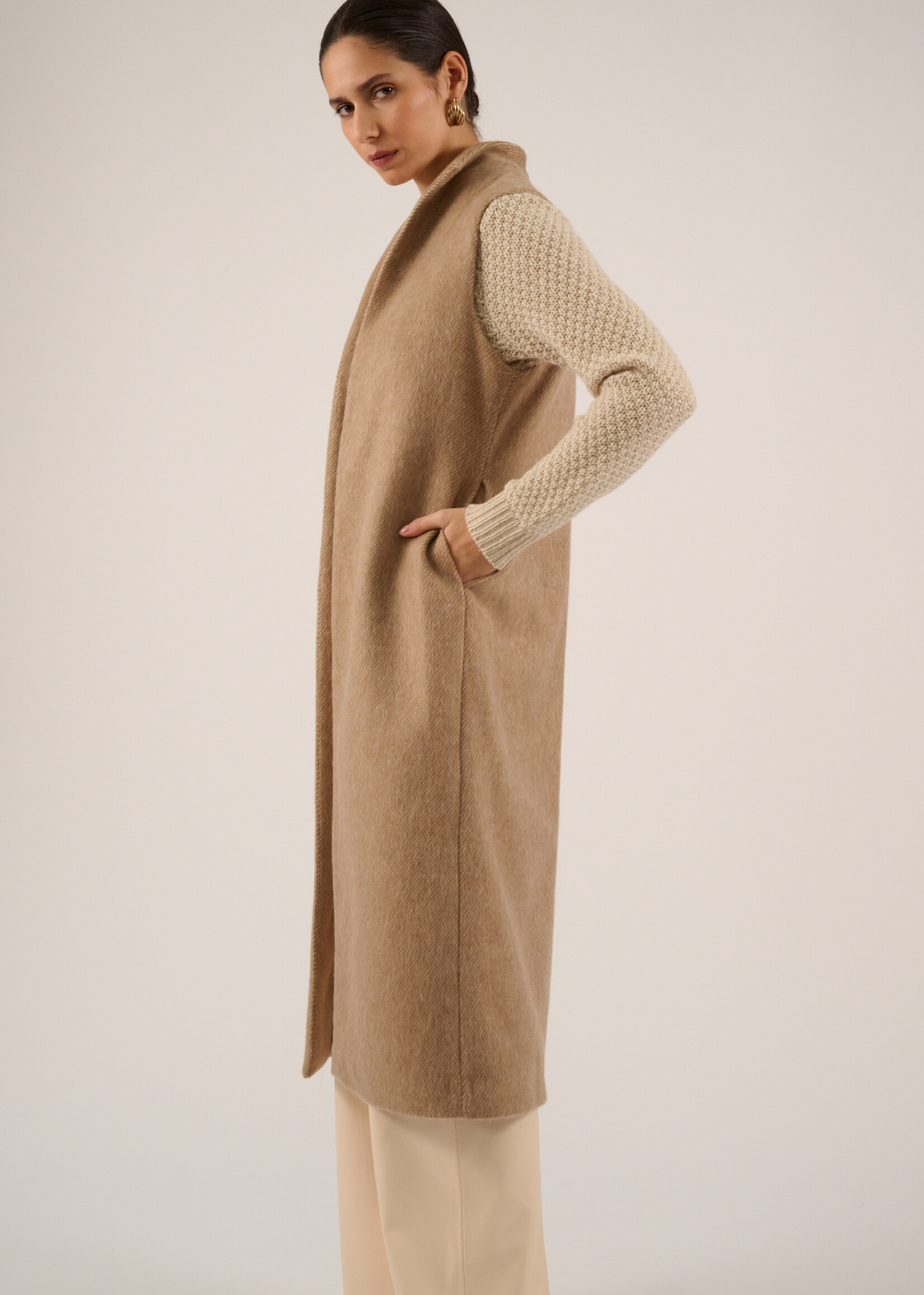 Lexie Vest Camel