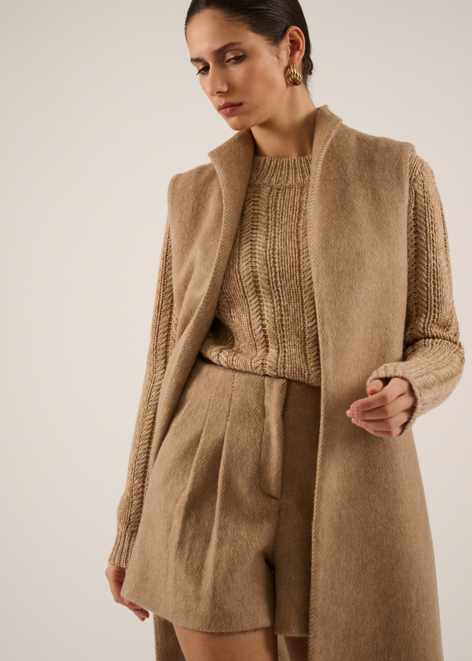 Lexie Vest Camel