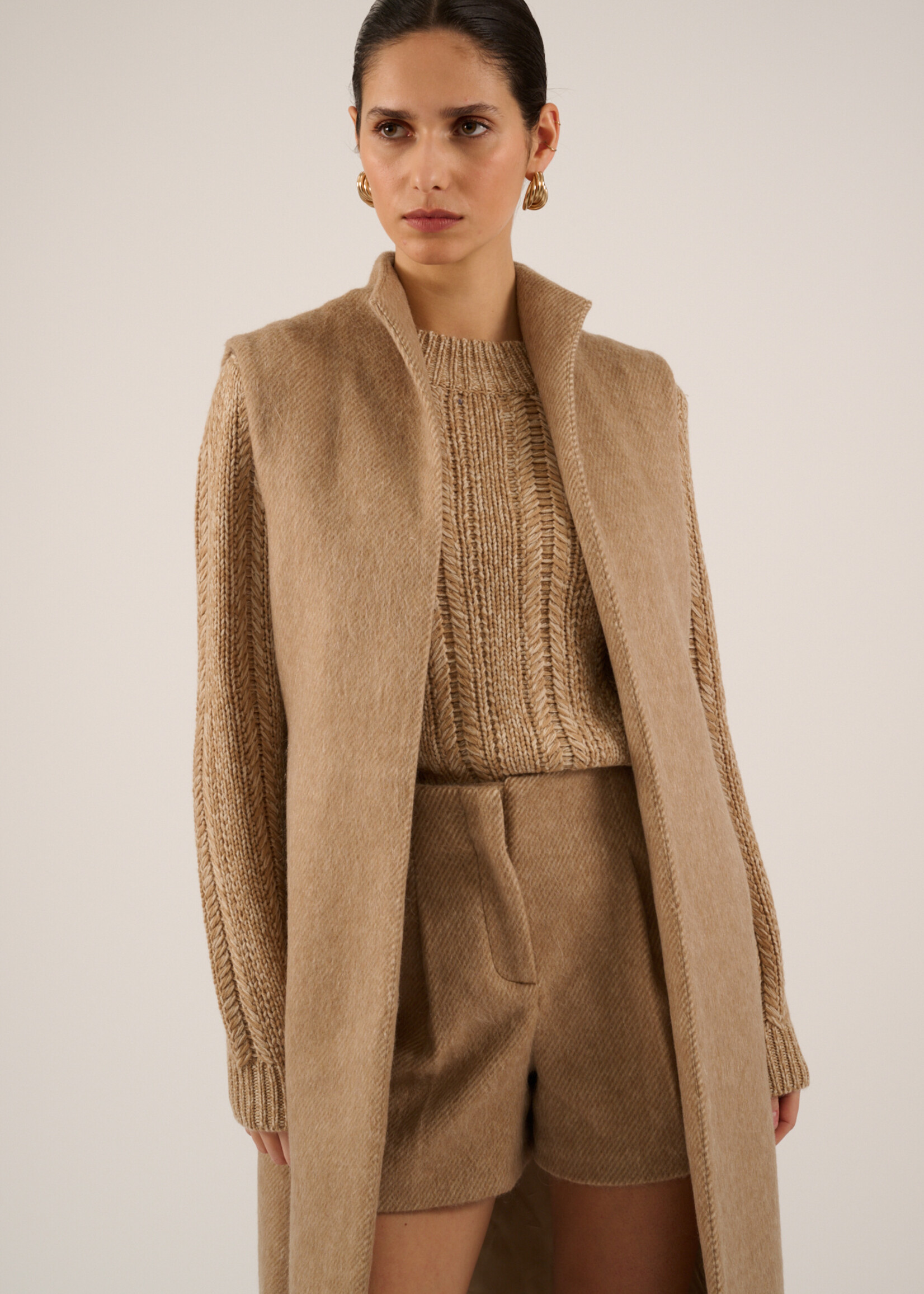 Lexie Vest Camel