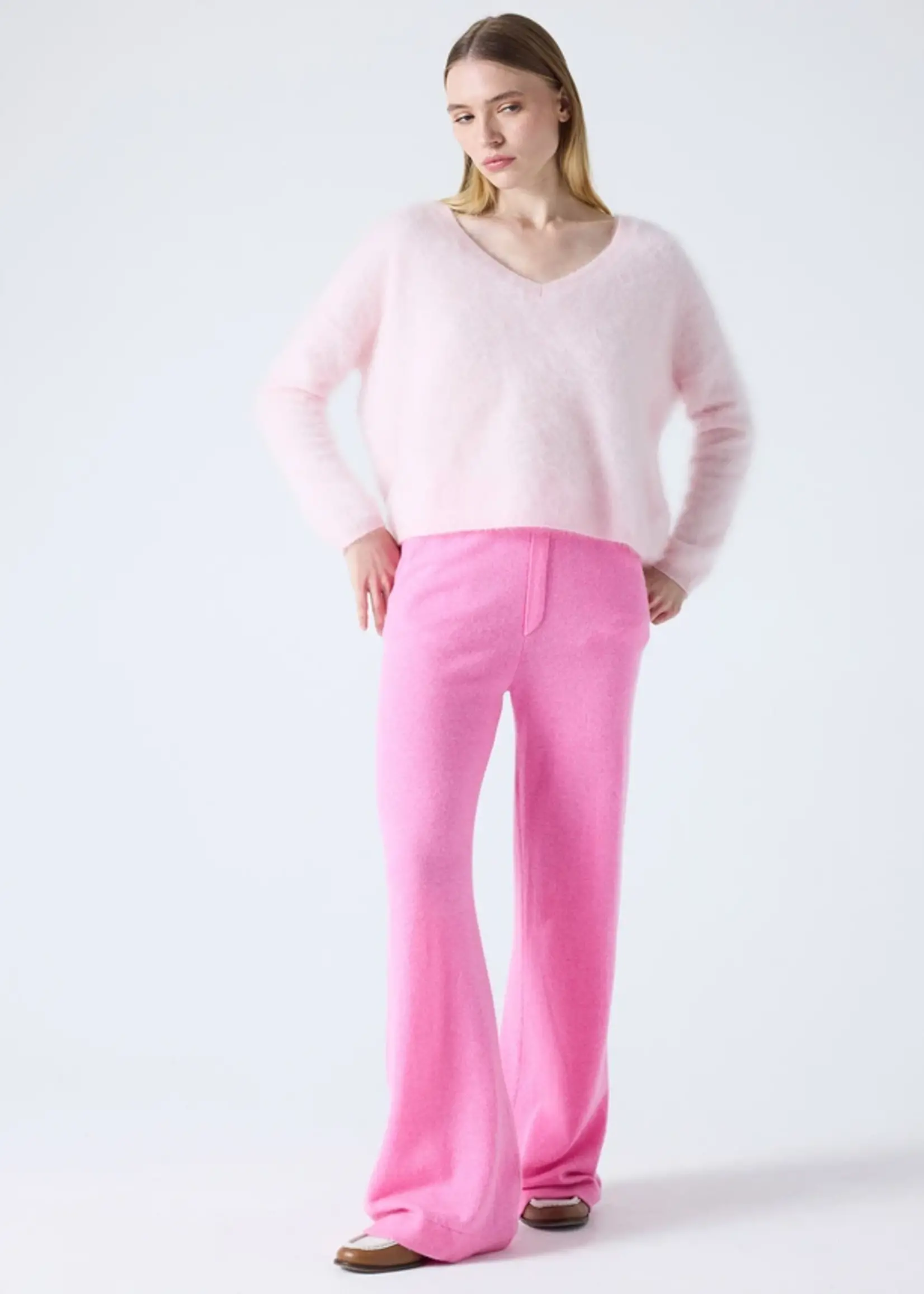 Soeli Ice Cream Brushed Cashmere