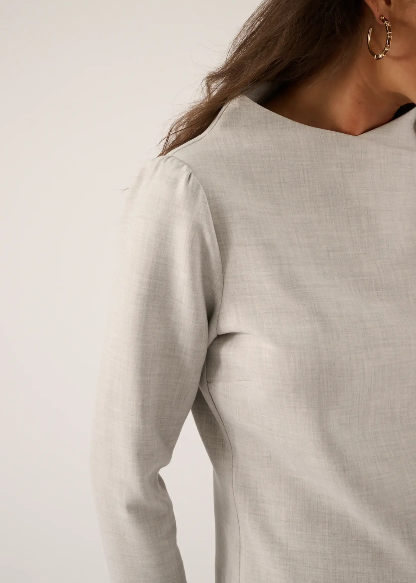 Maxine Top Mist Grey