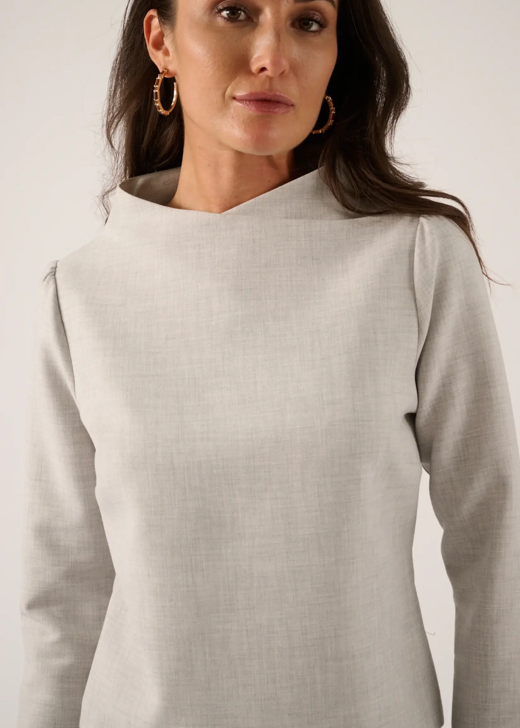 Maxine Top Mist Grey