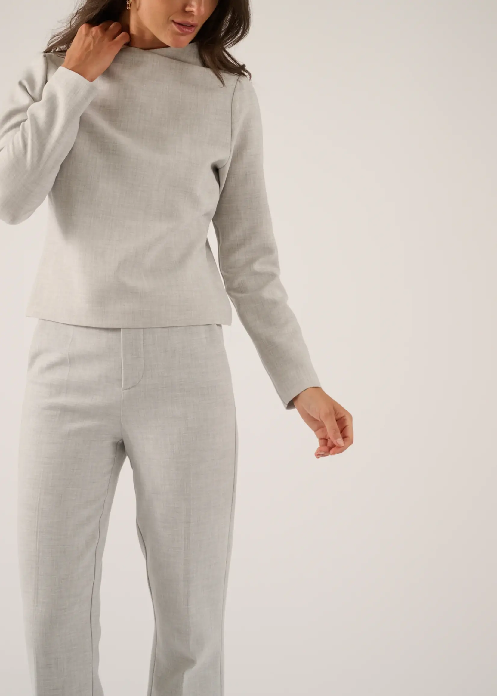Laure Trousers Mist Grey