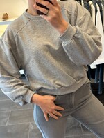 Pull Pia Terry Grey Melange
