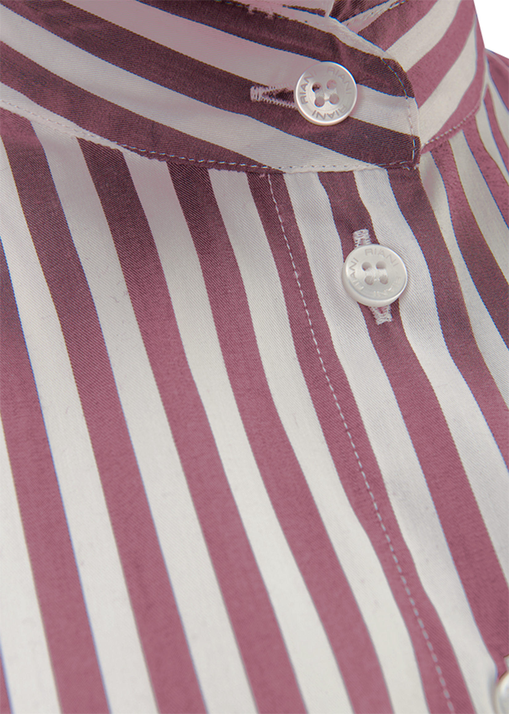Bordeaux gestreepte bloes