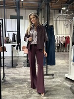 Bordeaux Lederen Jasje