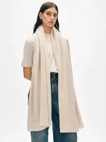 Cashmere Travel Wrap Natural Heather