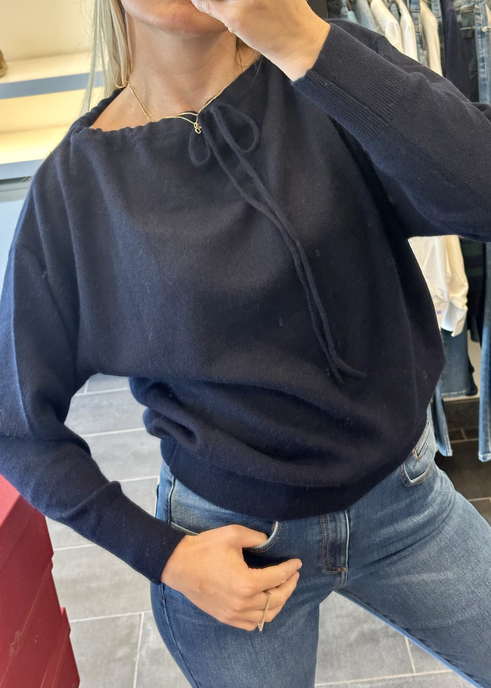 Pull Rule N°48 Woolmix Sapphire