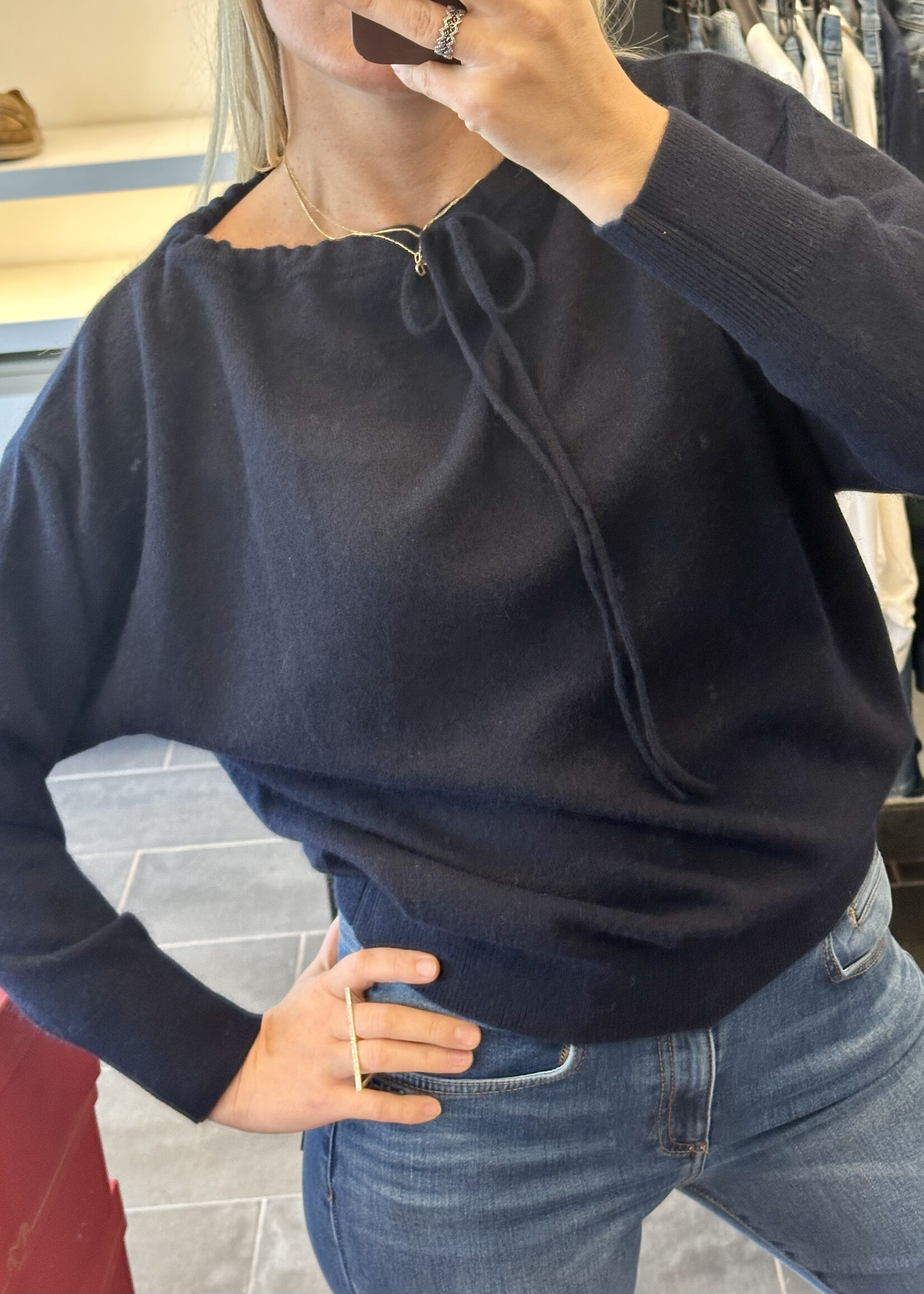 Pull Rule N°48 Woolmix Sapphire