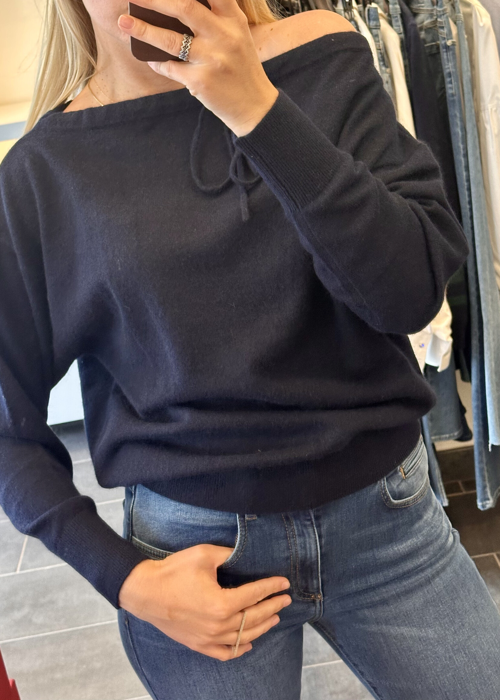 Pull Rule N°48 Woolmix Sapphire