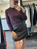 Bessie Skirt Lamb Silky Black