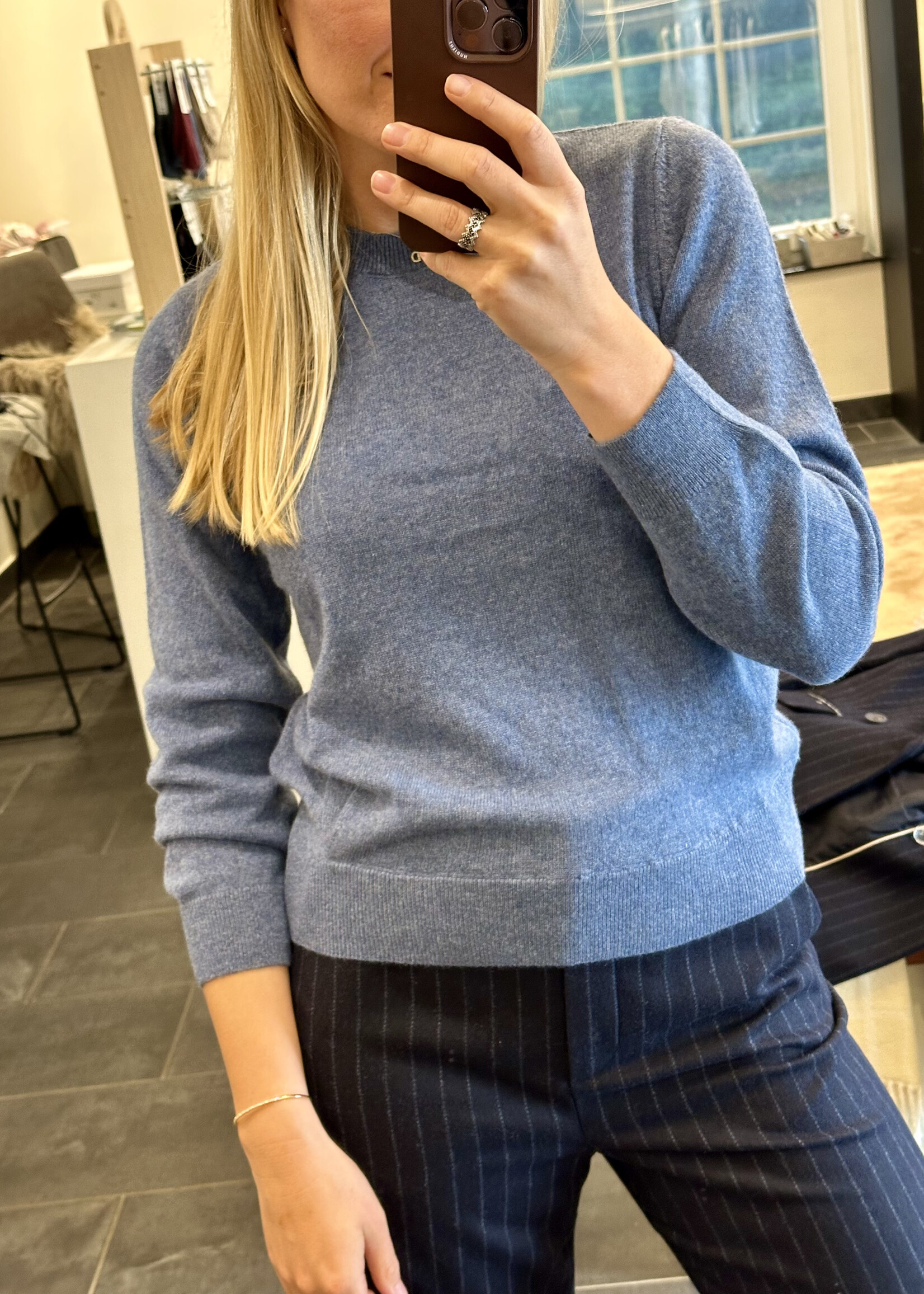 Pull Liva Cashmere Cloudy Blue