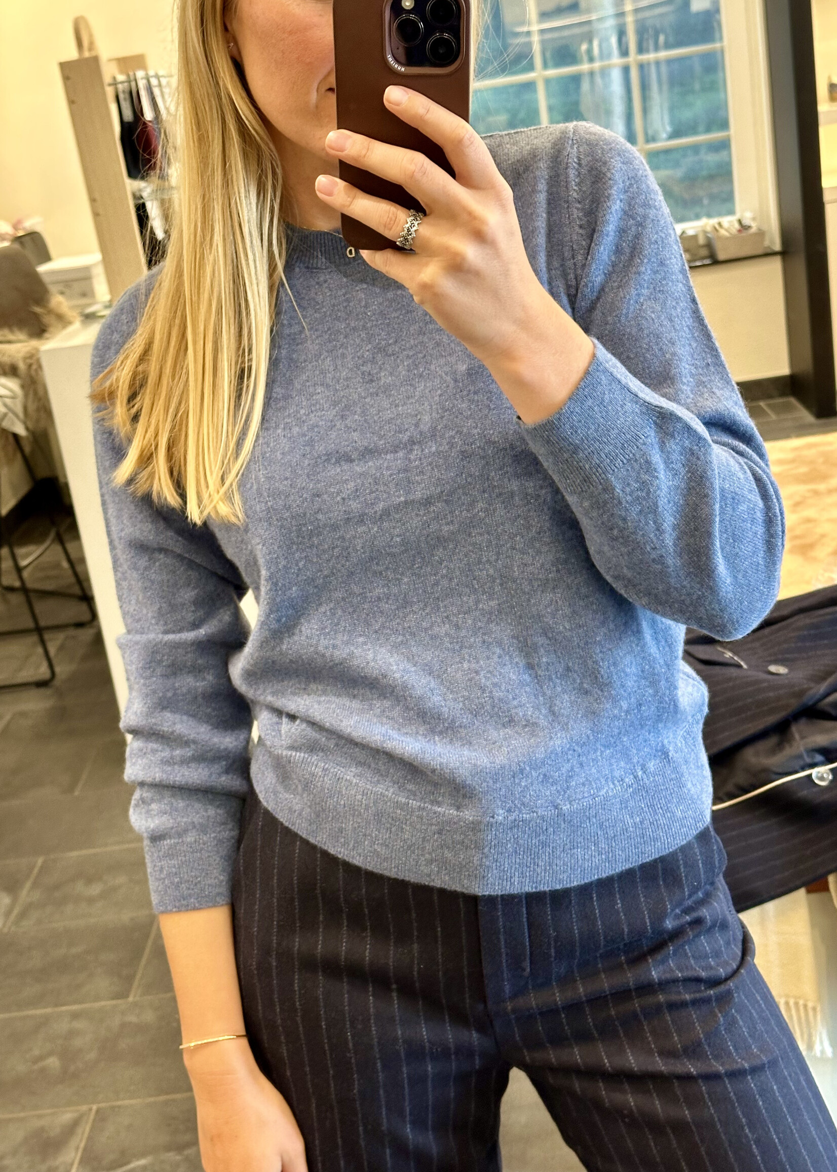 Pull Liva Cashmere Cloudy Blue