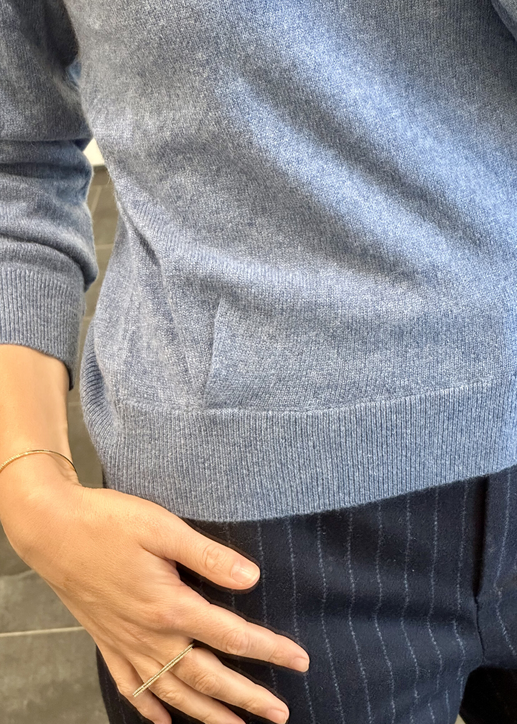 Pull Liva Cashmere Cloudy Blue