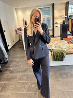 Navy Stripes Pants