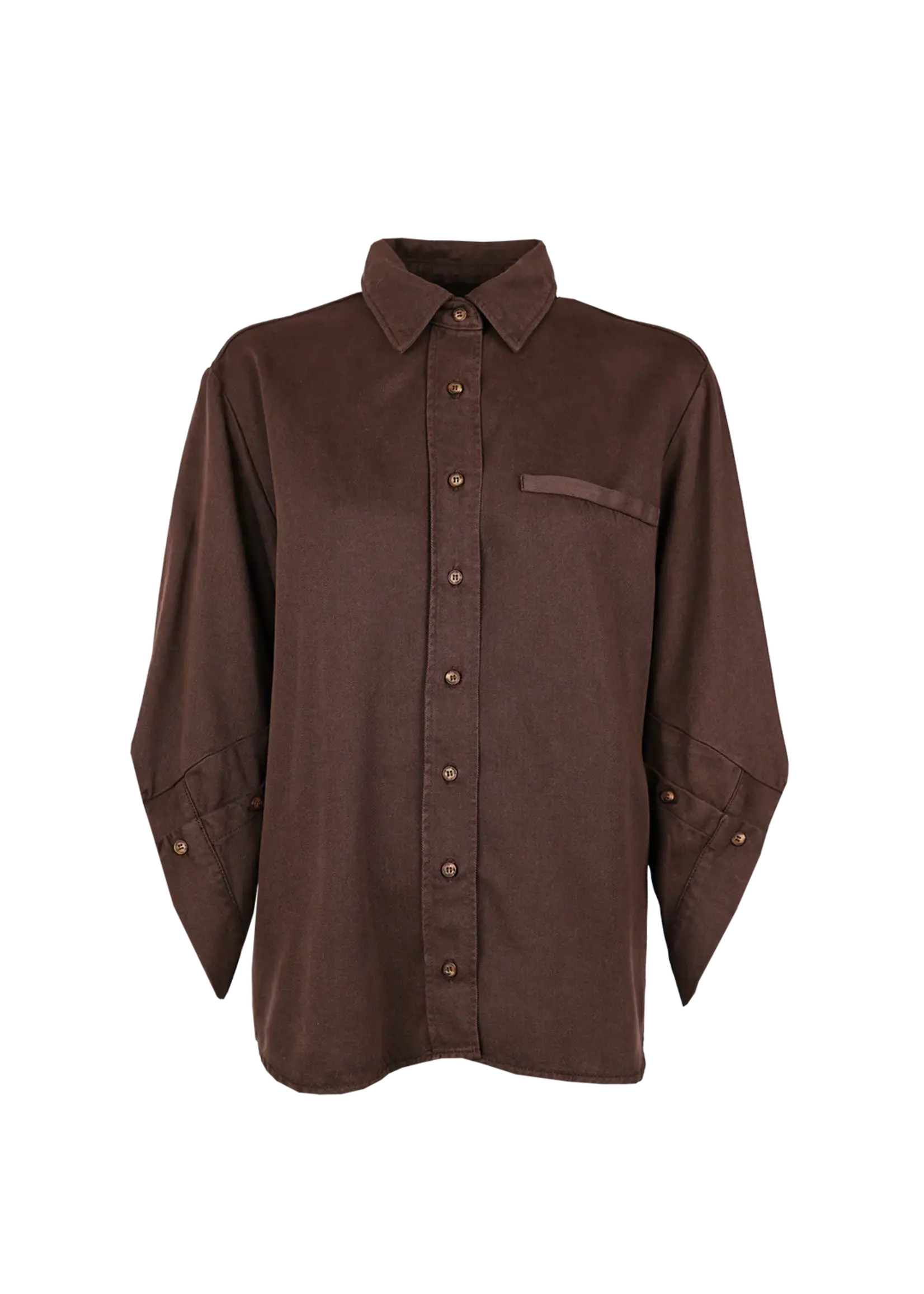 Blouse Giulia Lyocel Chocolat