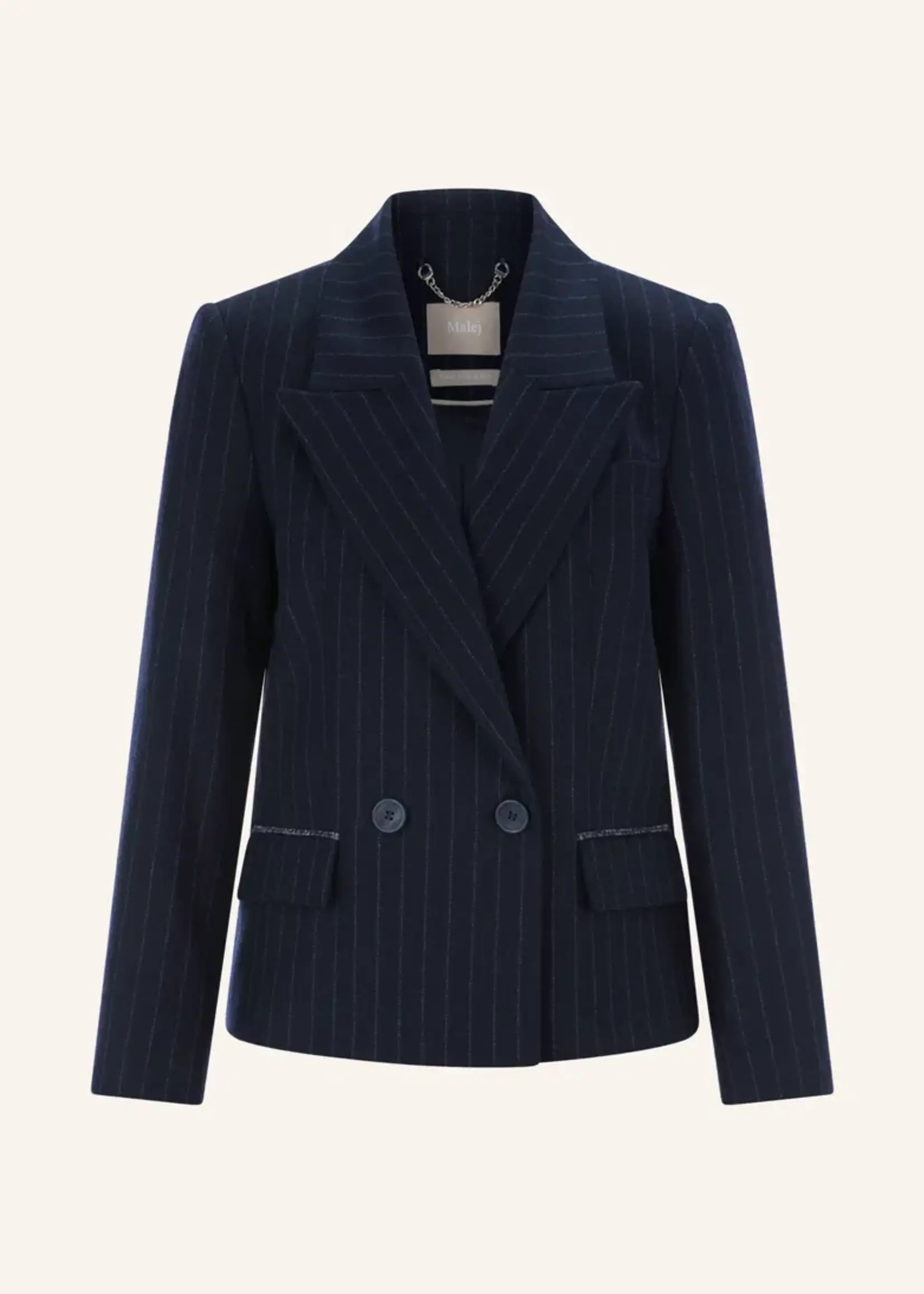 Navy Stripes Blazer