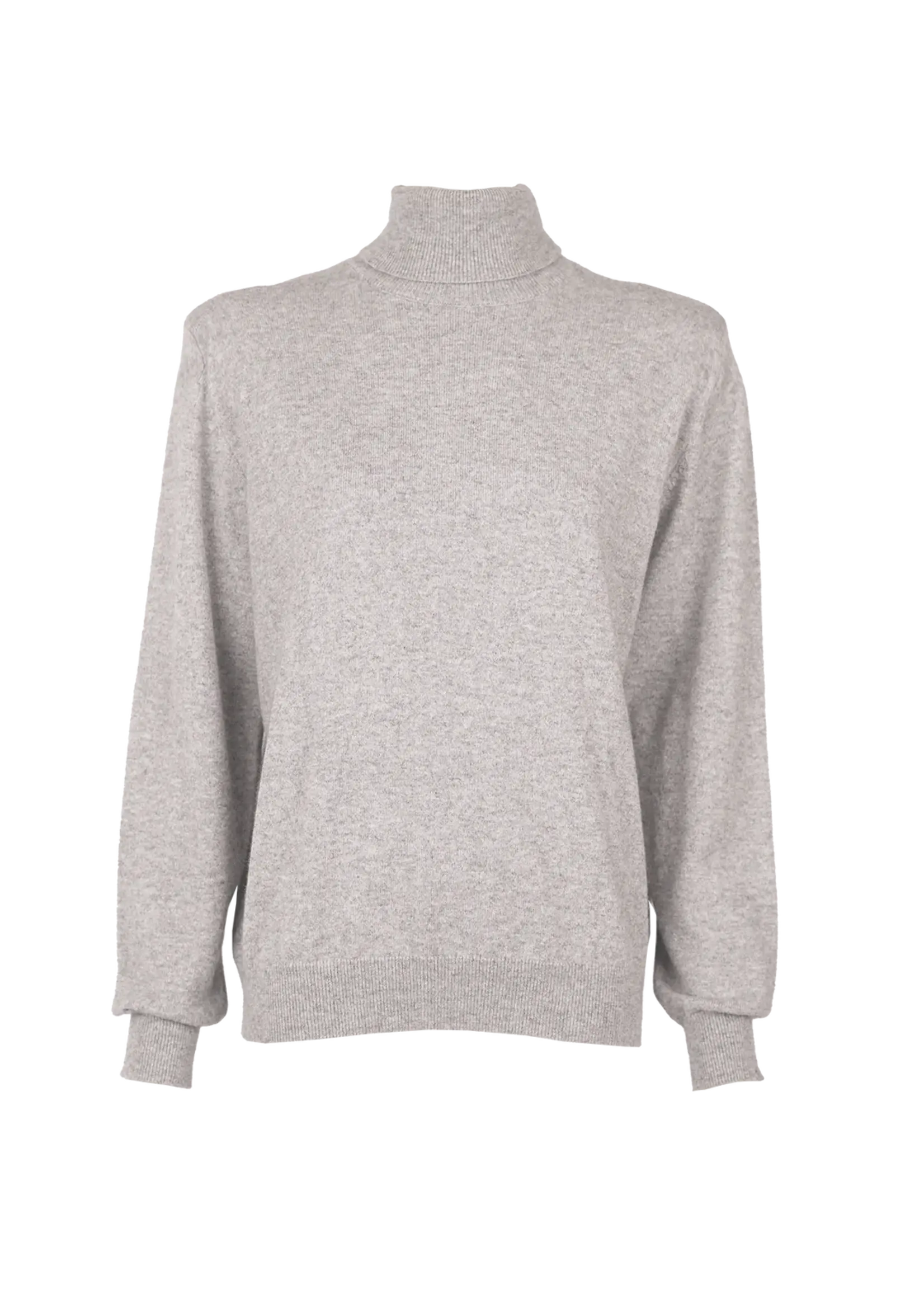 Pull Anna Woolblend Silver Grey