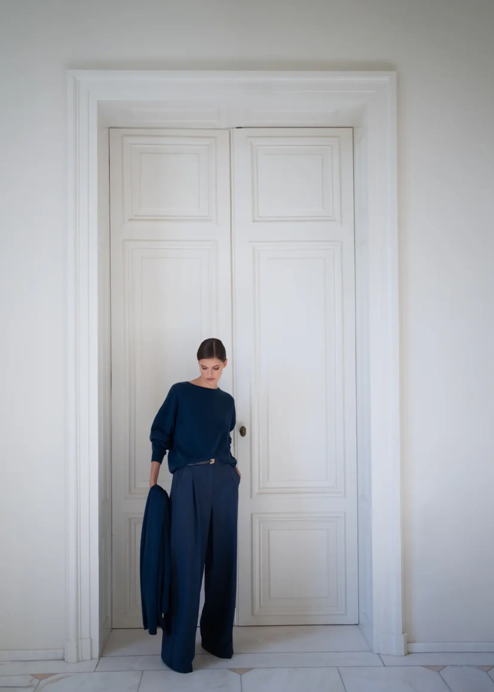 Pull Agata Woolblend Cloudy Blue