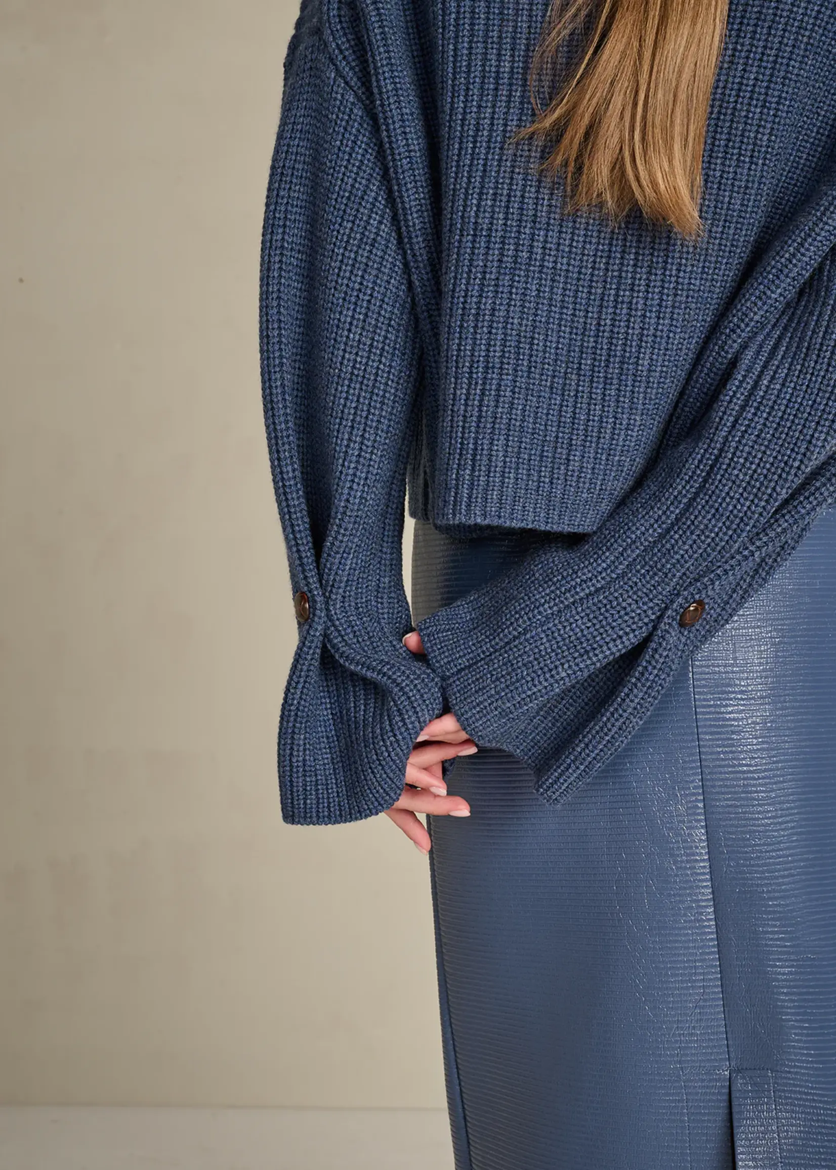 Pull Ami Merino Cloudy Blue