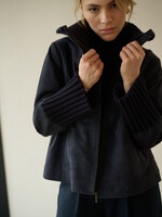 Nate Jacket Navy Midnight Blue
