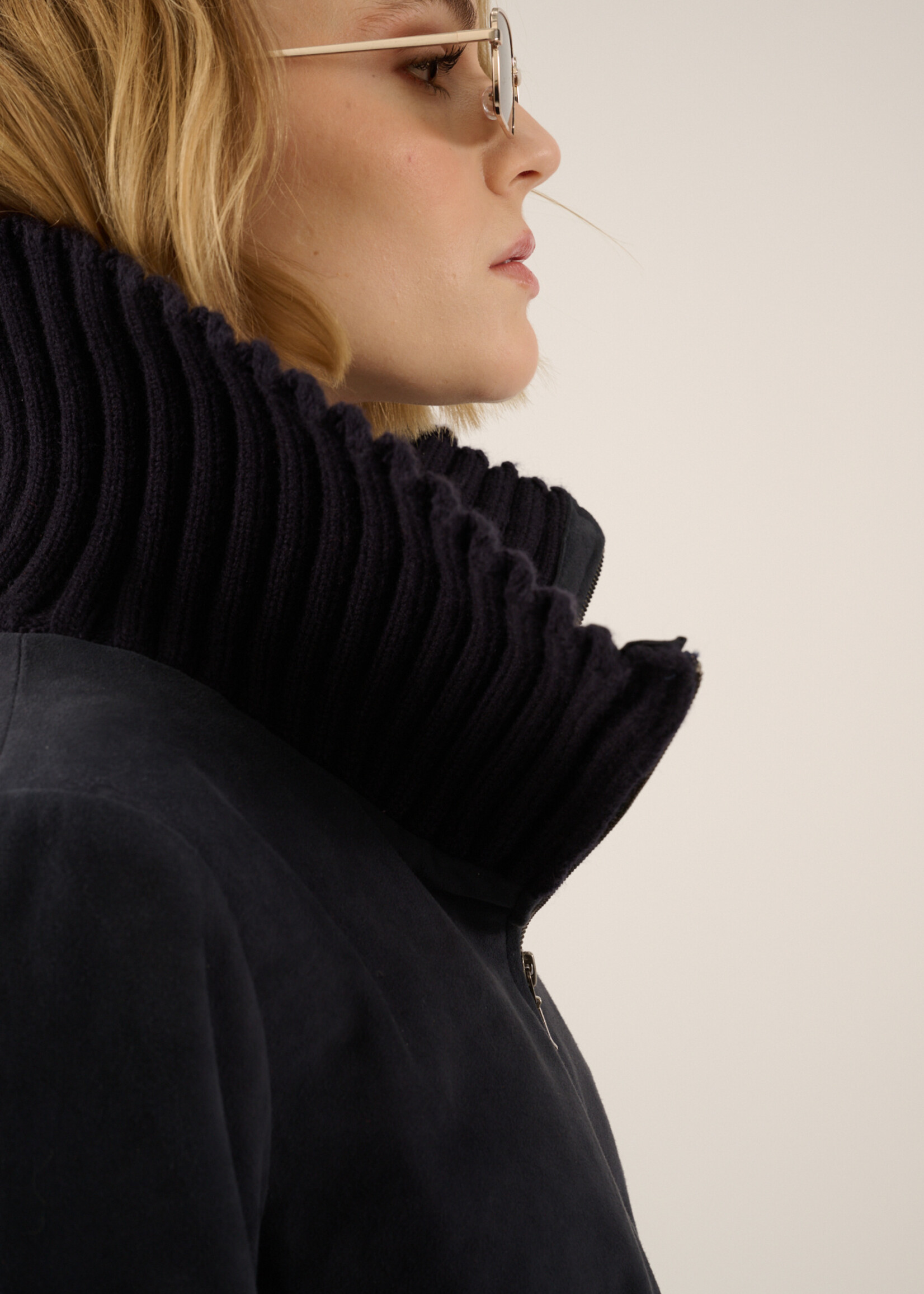 Nate Jacket Navy Midnight Blue