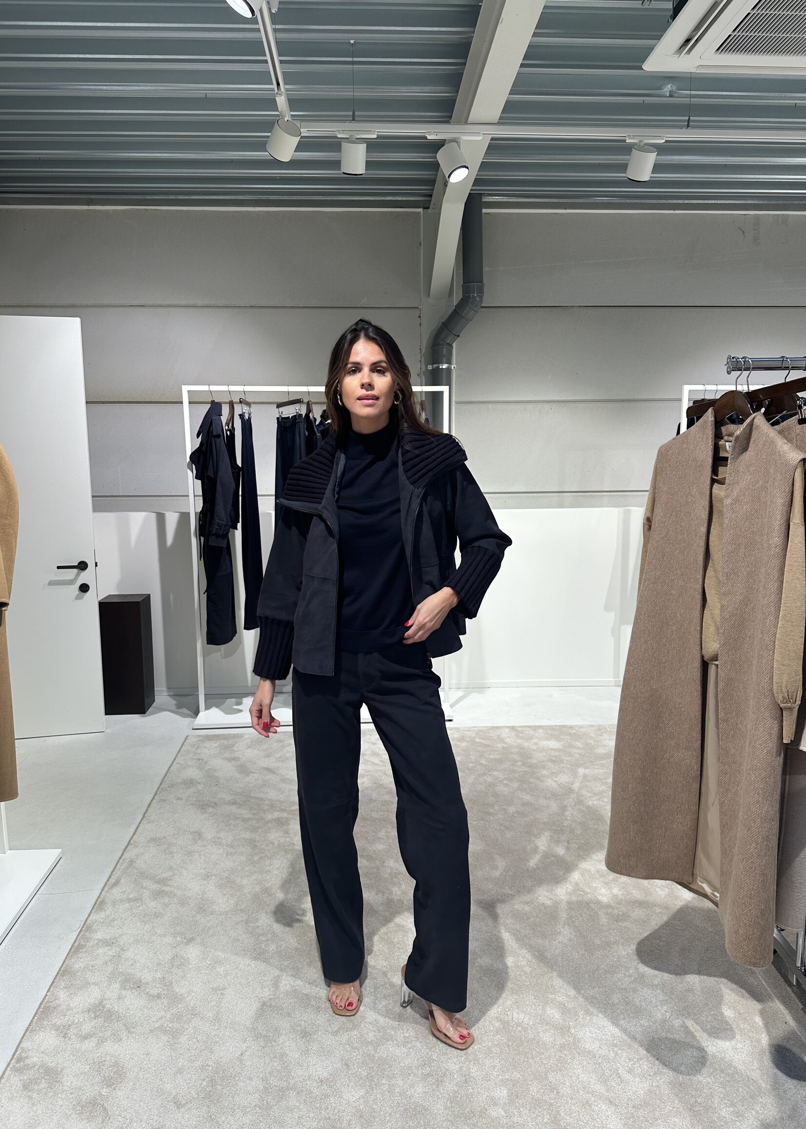 Nate Jacket Navy Midnight Blue