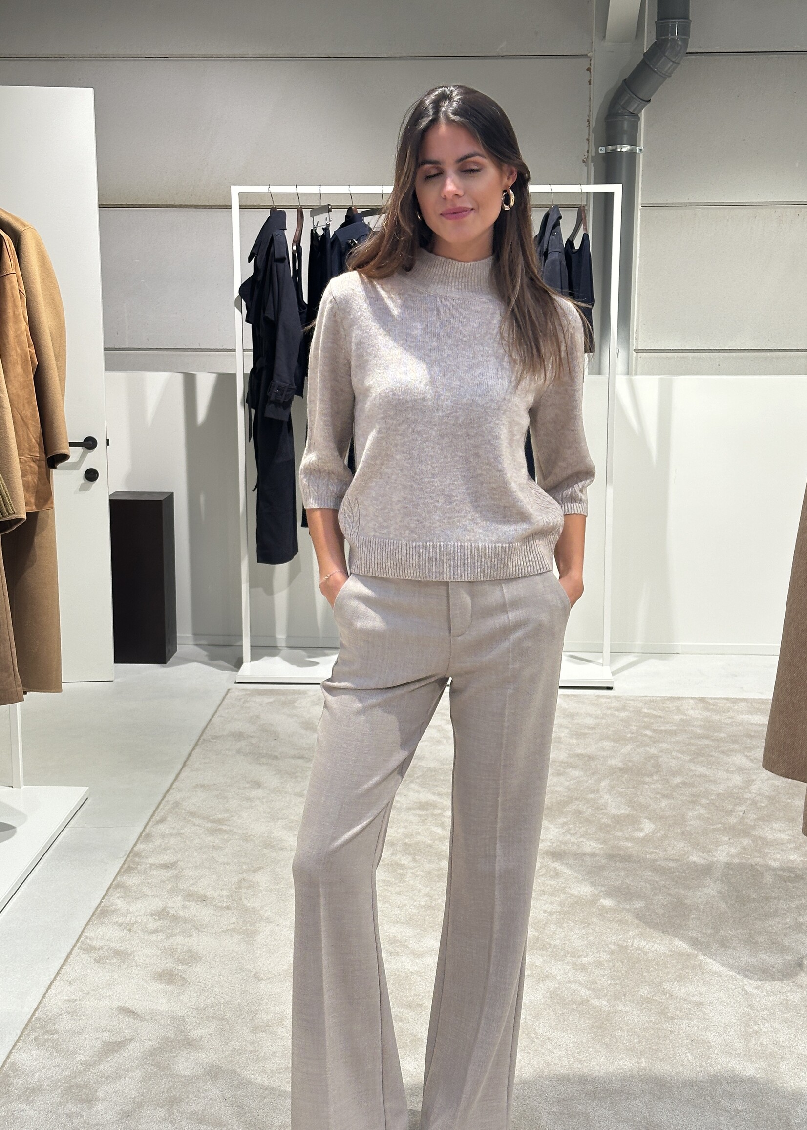 Baume Trousers Driftwood