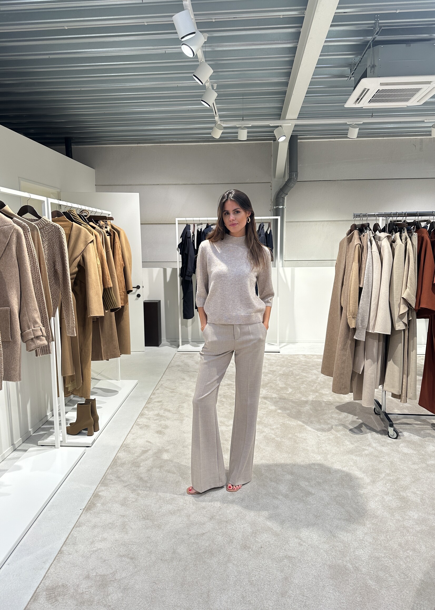 Baume Trousers Driftwood
