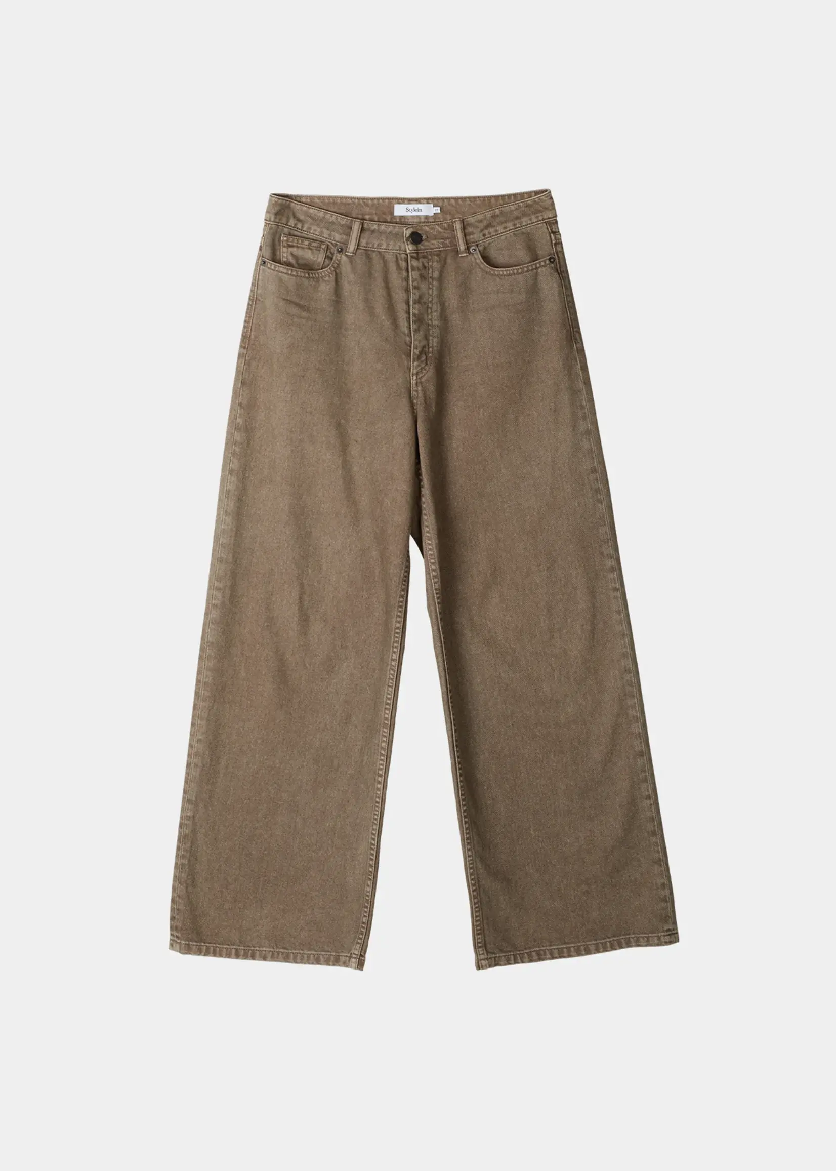 Kayne Denim Trousers Brown