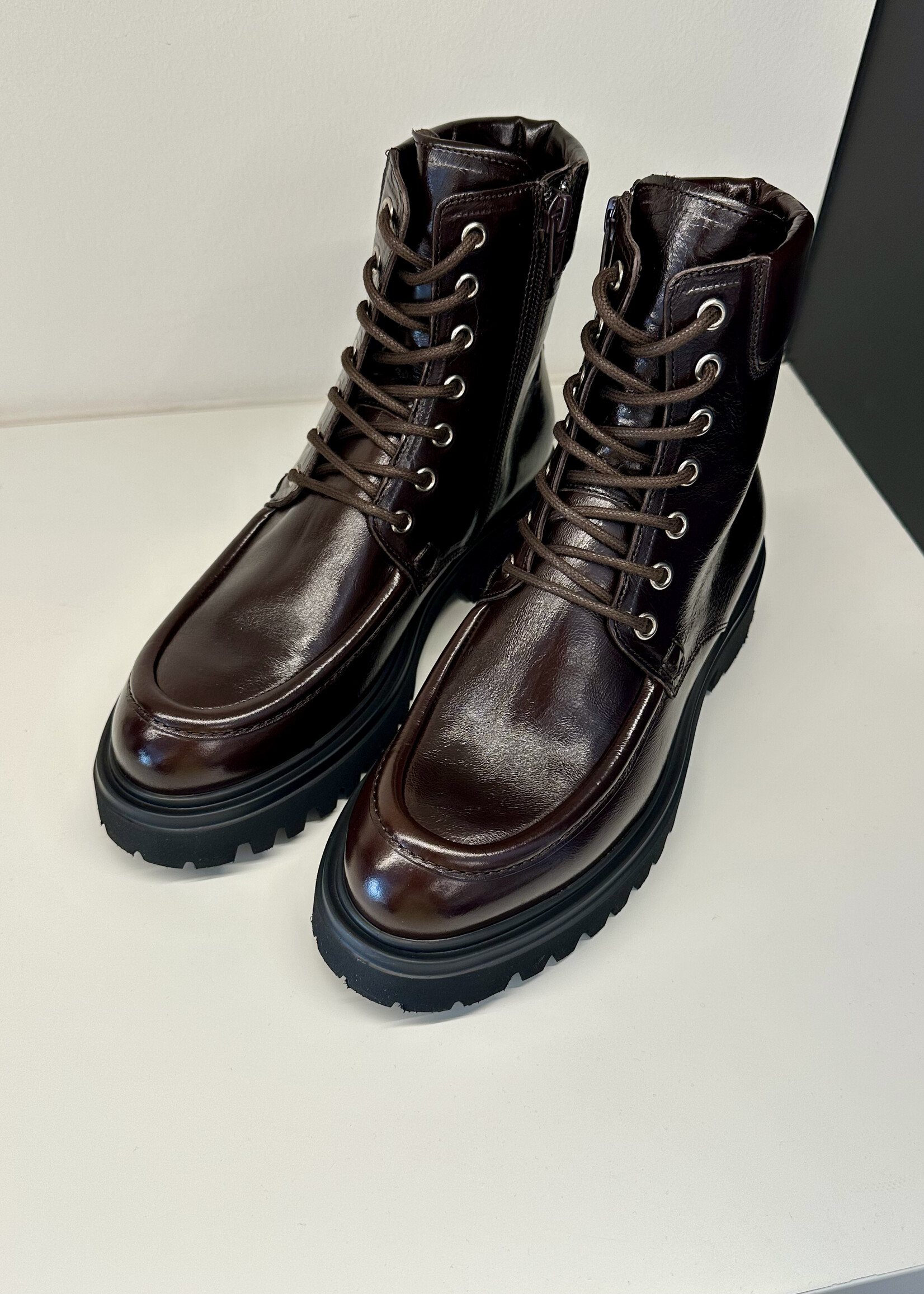 Donkerbruine bottine