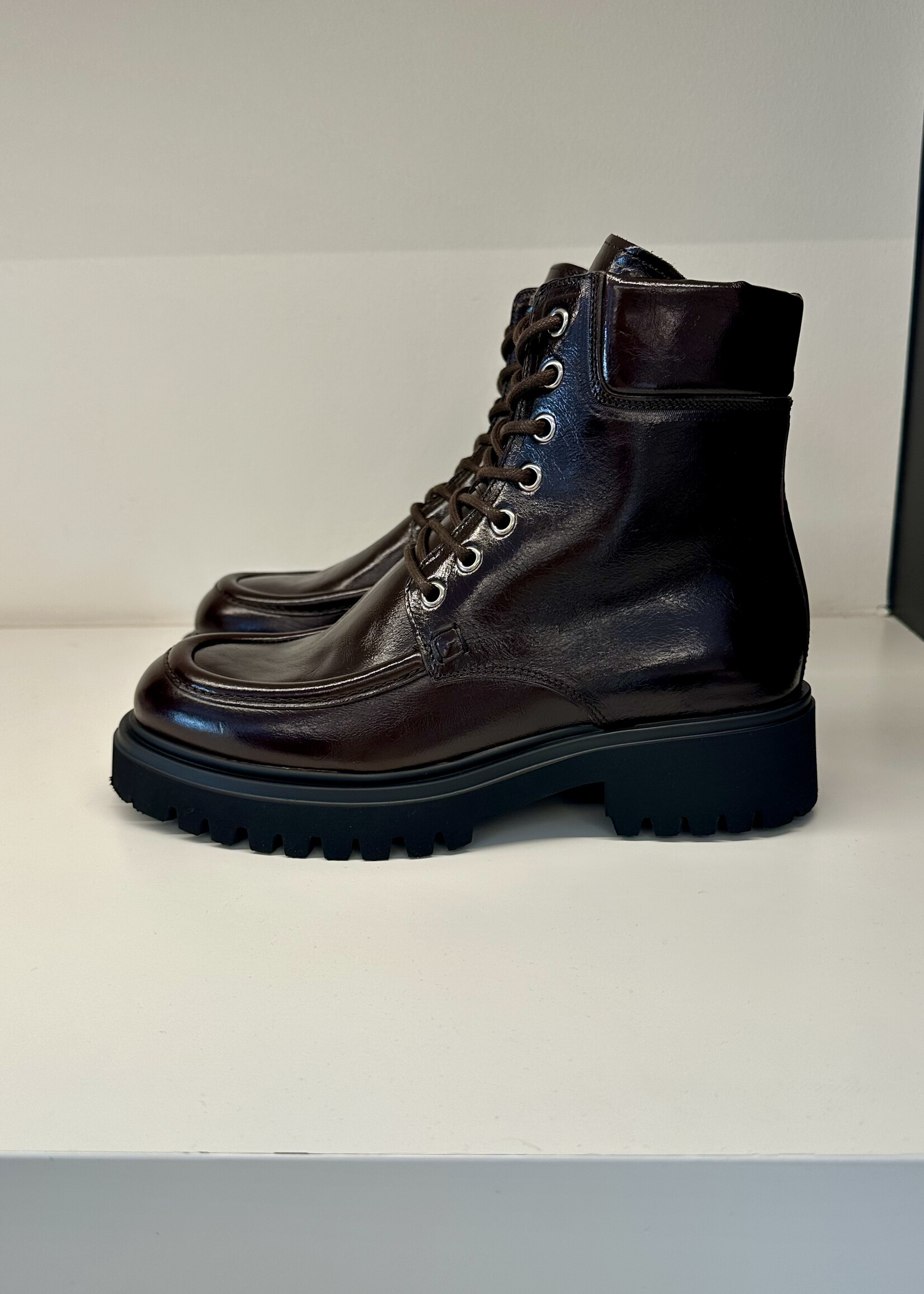 Donkerbruine bottine