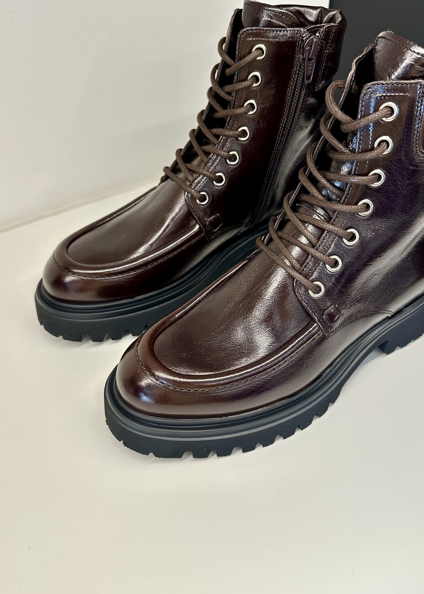 Donkerbruine bottine