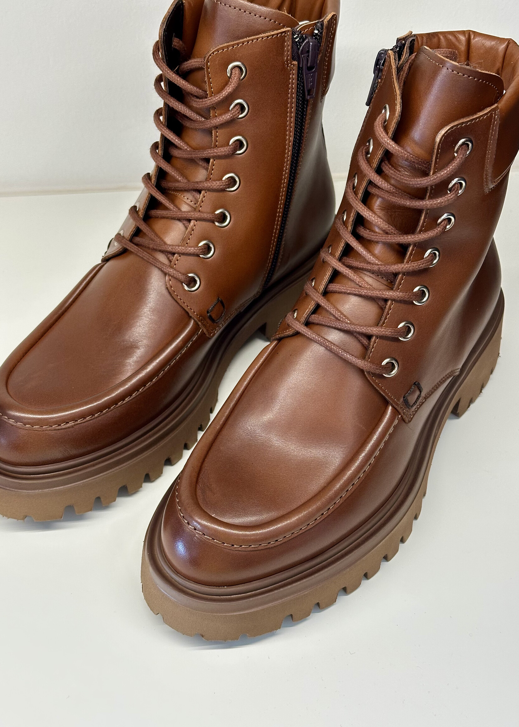 Kastanjebruine bottine