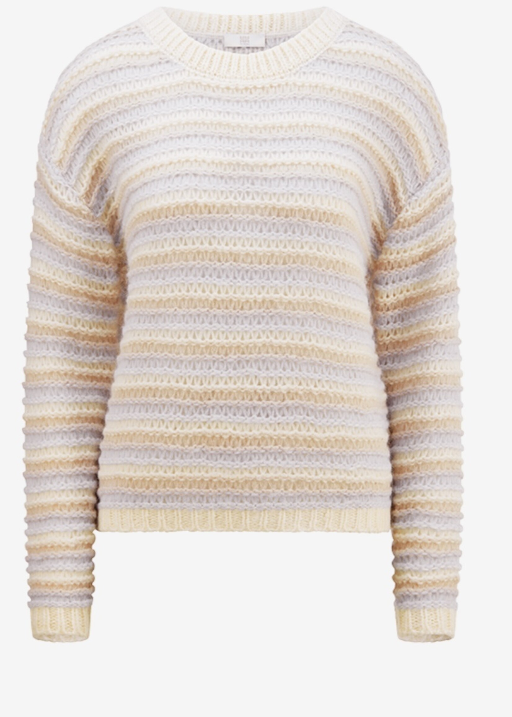 Gestreepte alpaca pull