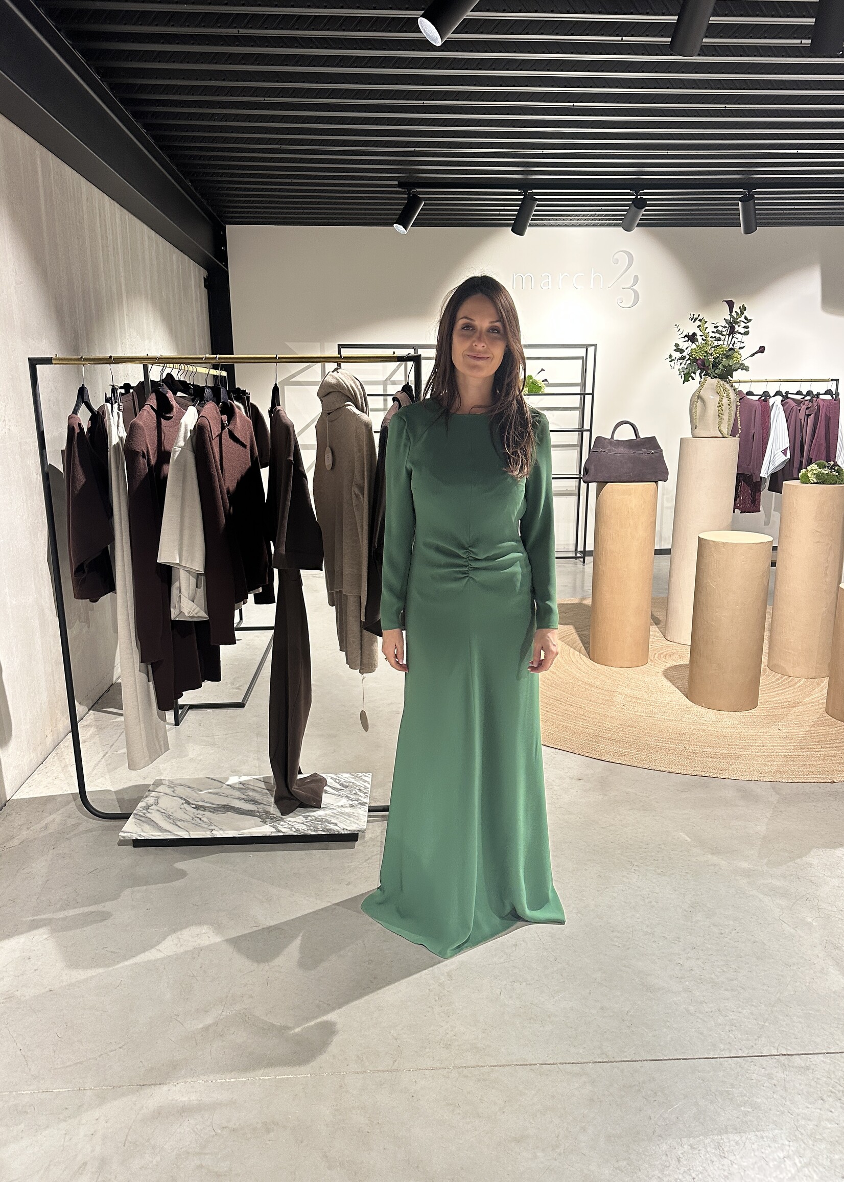 Dress Mandy Charming Basil Green