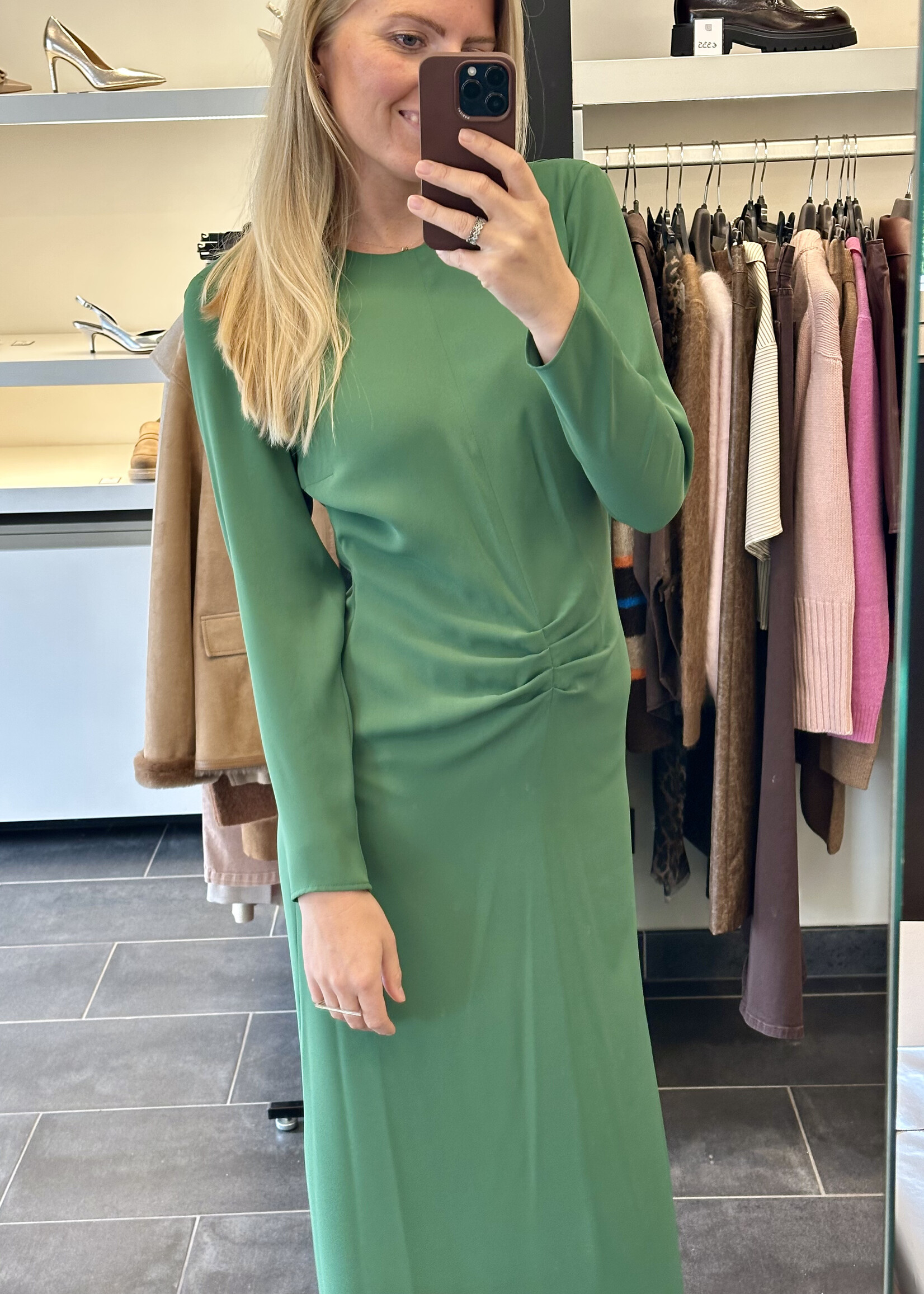 Dress Mandy Charming Basil Green