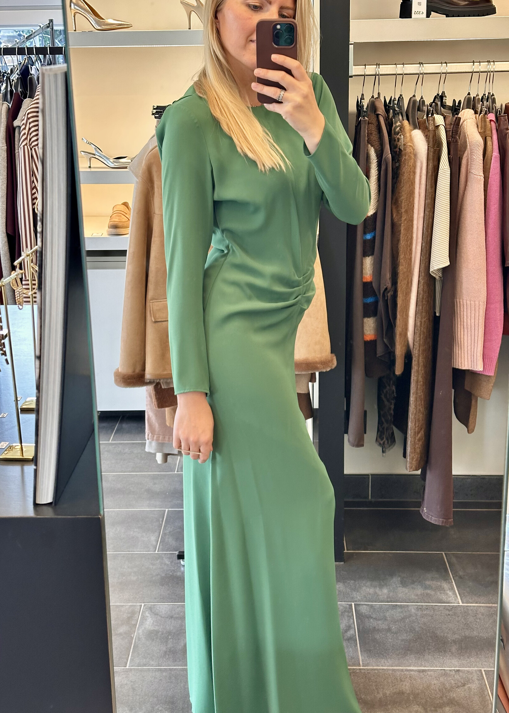 Dress Mandy Charming Basil Green