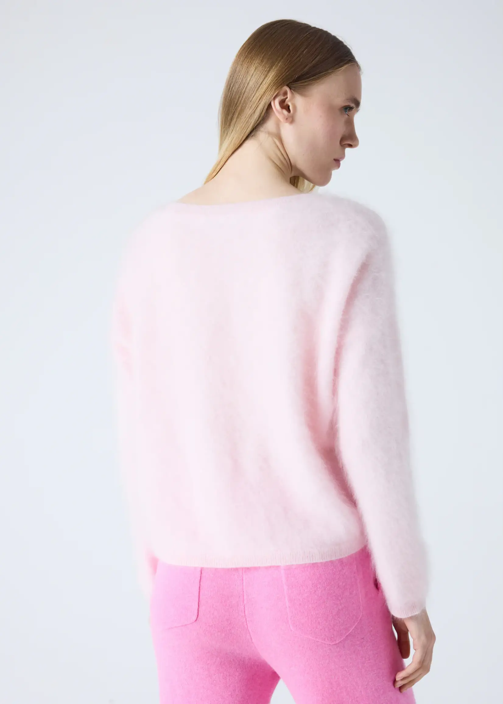 Soeli Ice Cream Brushed Cashmere