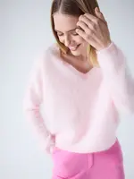 Soeli Ice Cream Brushed Cashmere