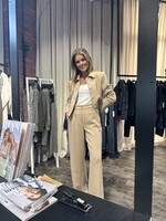 Camel Pants Wide Fit