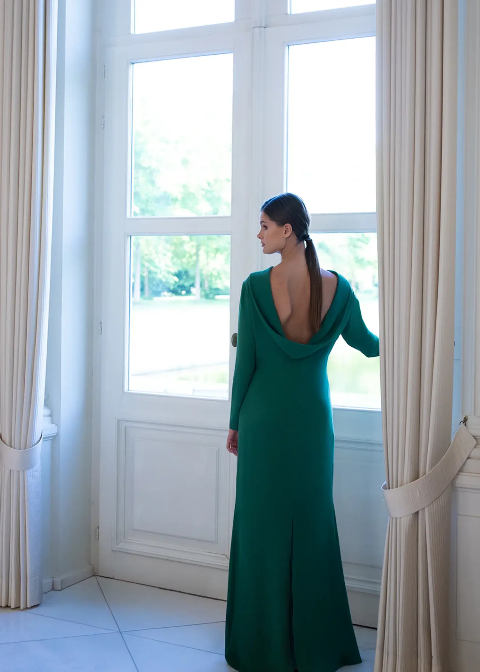 Dress Mandy Charming Basil Green